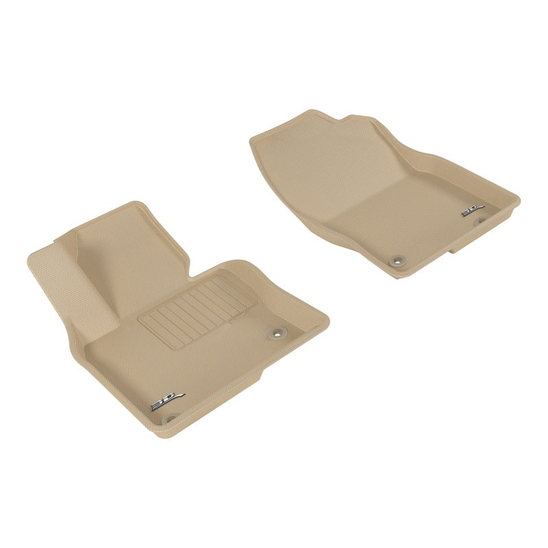 3D MAXpider 2017-2020 Mazda CX-5 Kagu 1st Row Floormat – Tan