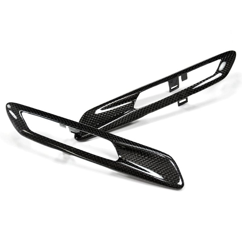 AutoTecknic Replacement Carbon Fiber Fender Light Trims – F10 Sedan / F11 Wagon | 5 Series
