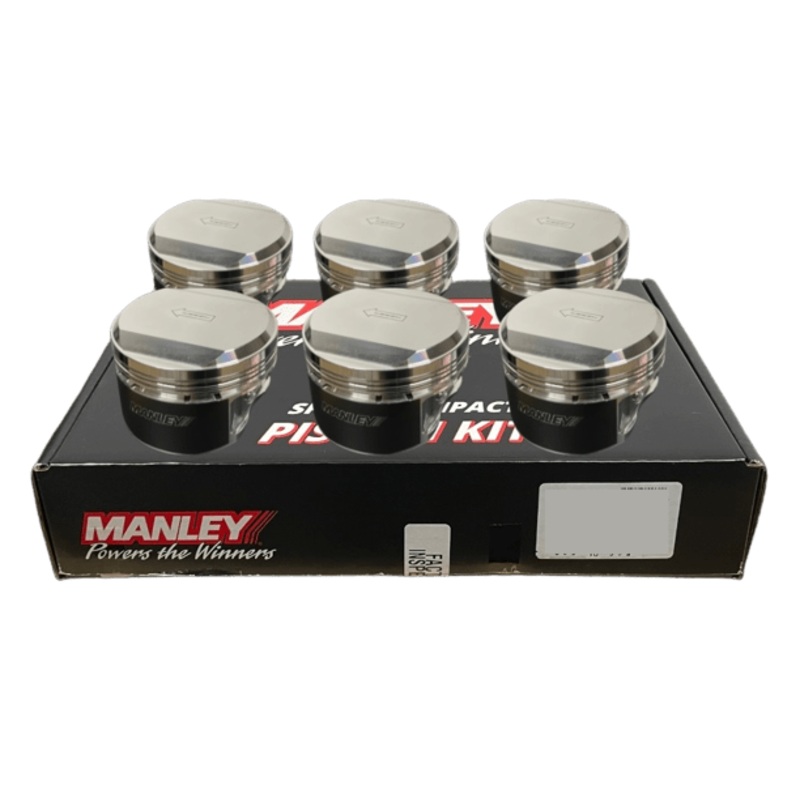 Manley PLATINUM SERIES Forged Pistons Set Nissan RB26DETT 86.75mm +0.75mm 20 cc 9.0:1