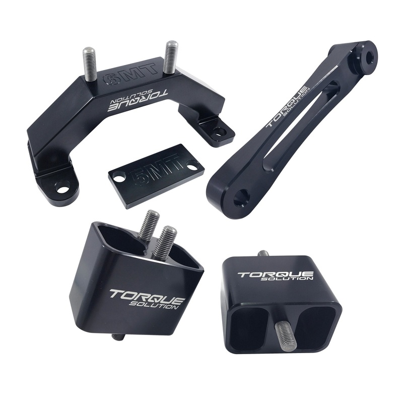 Torque Solution Solid Engine, Trans and Pitch Mount | 2002-2014 Subaru WRX, and 2004-21 Subaru WRX STI (TS-SU-123SB)