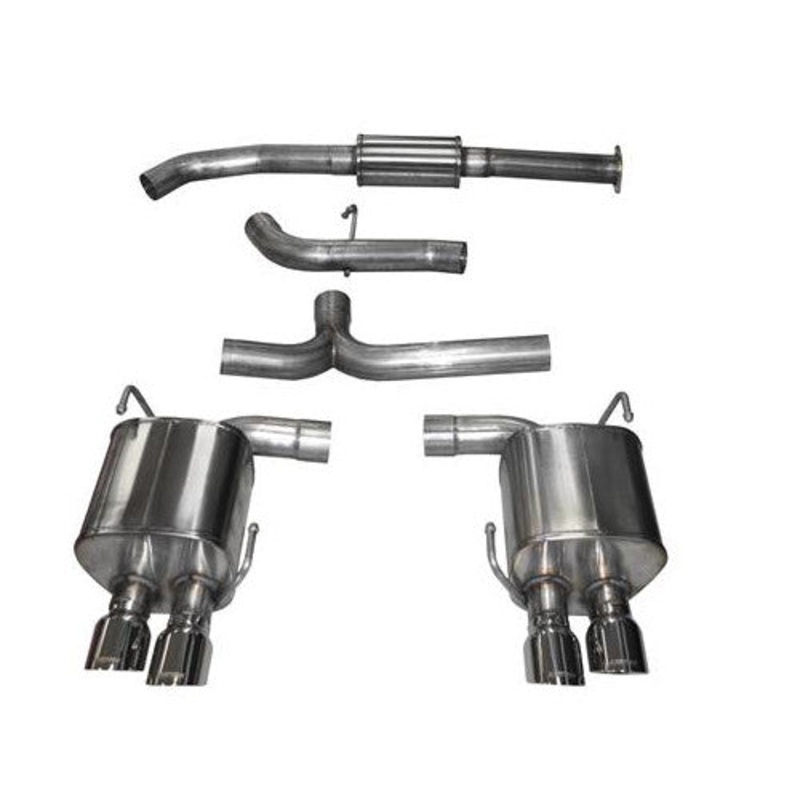 Corsa Cat-Back Exhaust – Polished Tips – 2015-2021 WRX/STI