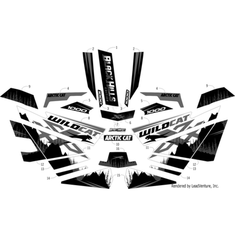 Door Decal – Lower – Right by Arctic Cat