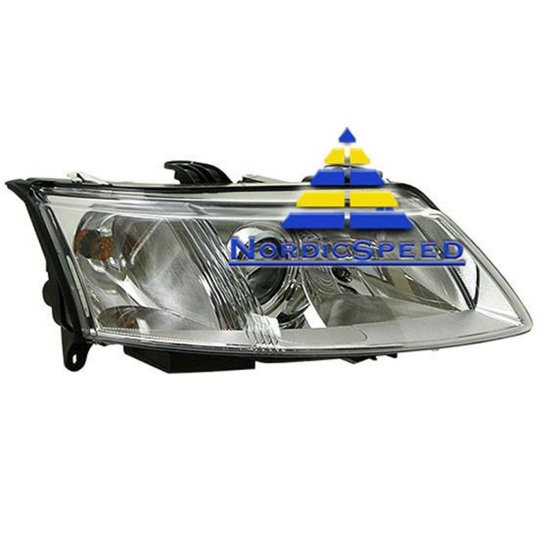Head Light Assembly 03-07 Halogen RH Passenger Side OEM SAAB