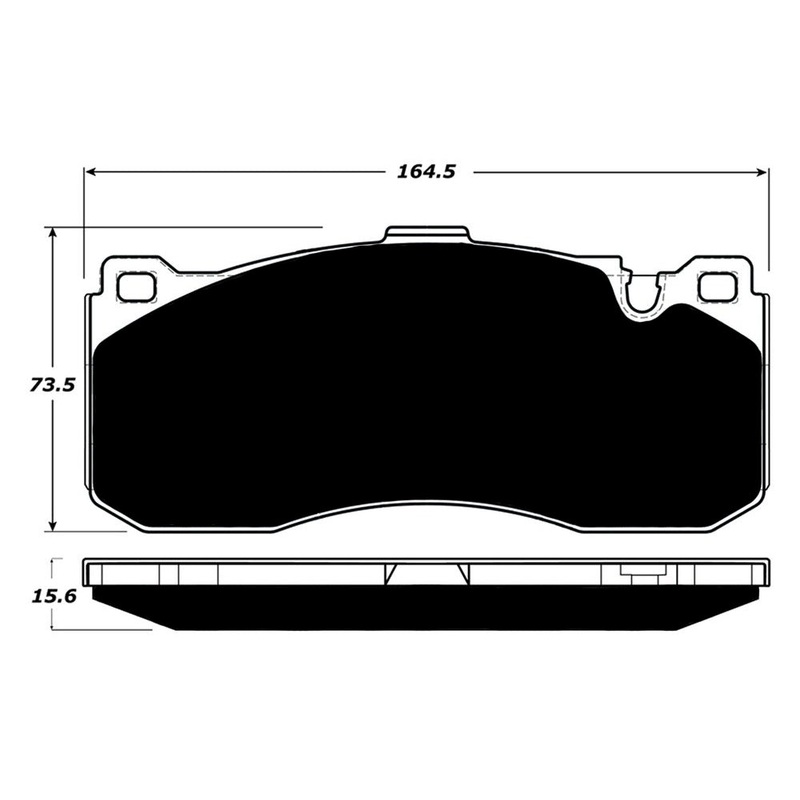 Porterfield Brake Pads for 2010 BMW 135i