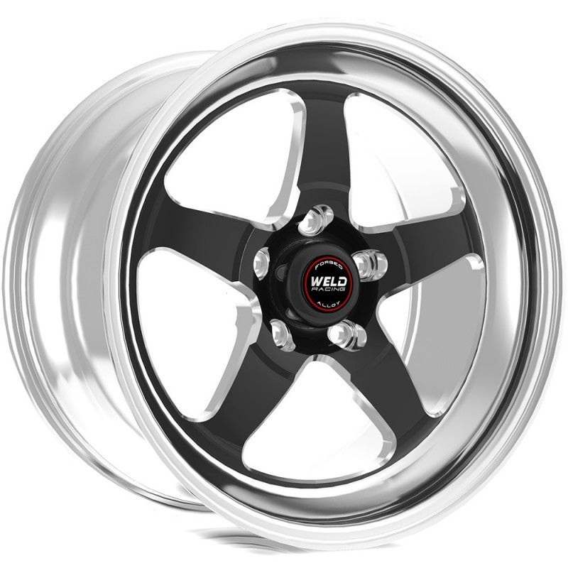 Weld S71 17×11 / 5×4.5 BP / 8.4in. BS Black Wheel (Low Pad) – Non-Beadlock