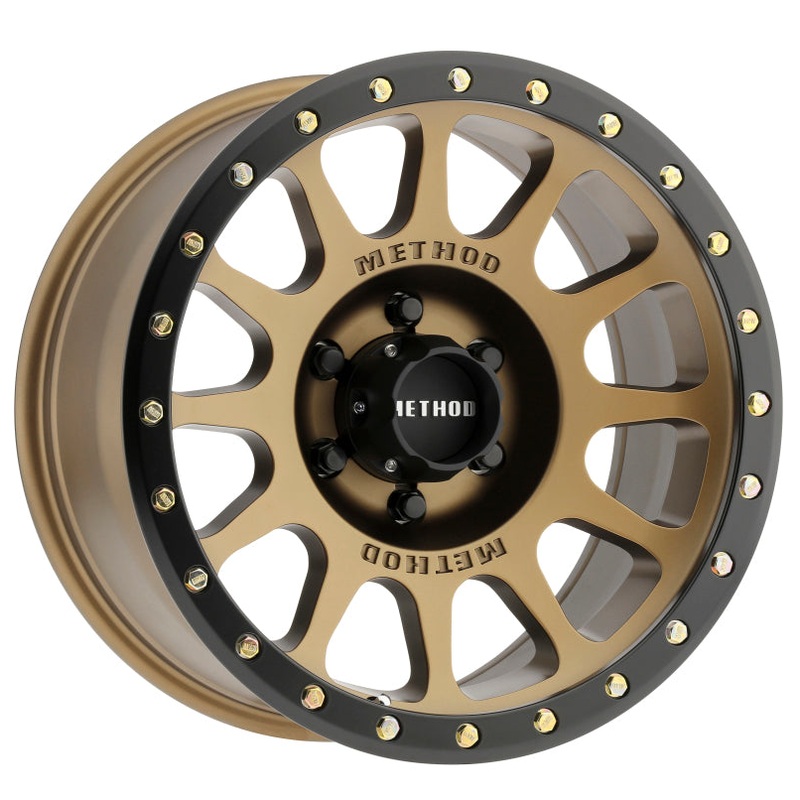 Method MR305 NV 18×9 +18mm Offset 6×135 94mm CB Method Bronze/Black Street Loc Wheel
