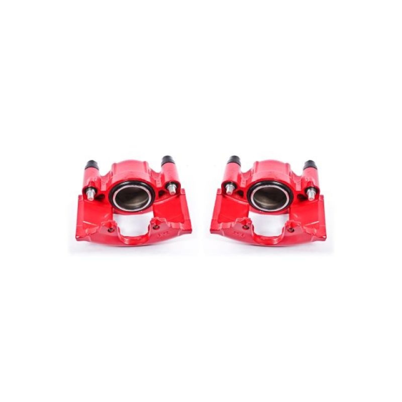 Power Stop 90-93 Cadillac Commercial Chassis Front Red Calipers w/o Brackets – Pair