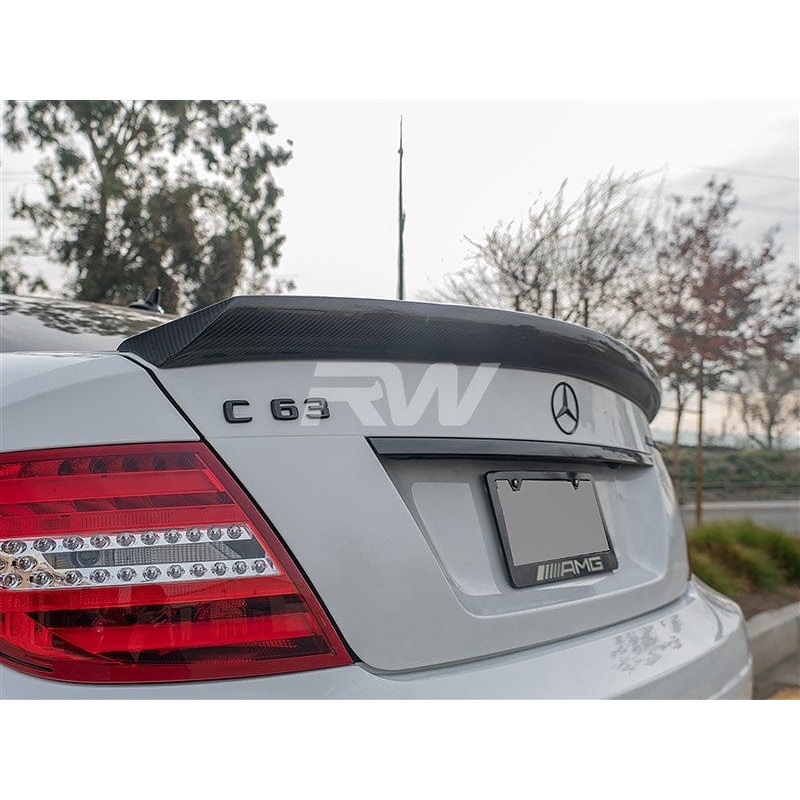 RW Carbon DTM Style Carbon Fiber Turnk Spoiler (Coupe) – Mercedes / W204