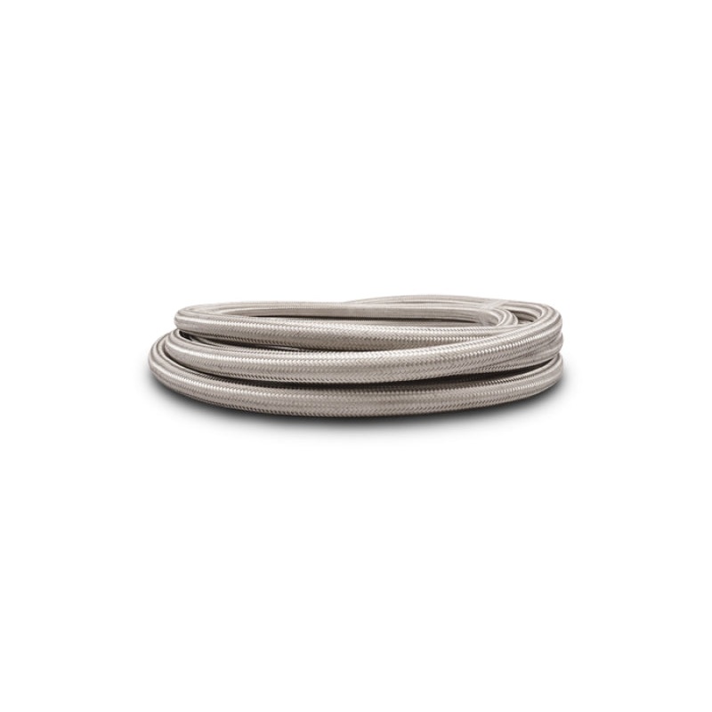 Vibrant -4 AN SS Braided Flex Hose (20 foot roll)