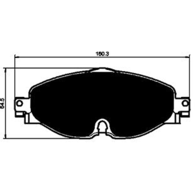 Porterfield Brake Pads for 2018 VOLKSWAGEN Golf Wagon/Alltrack – w/USA Std Brk System