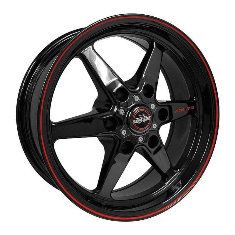 Race Star 93 Truck Star 17×4.50 6×5.50bc 1.75bs Direct Drill Gloss Black Wheel