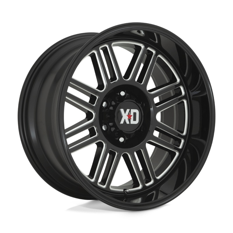 XD Wheels XD850 Cage 20″ 5×127 Gloss Black Milled