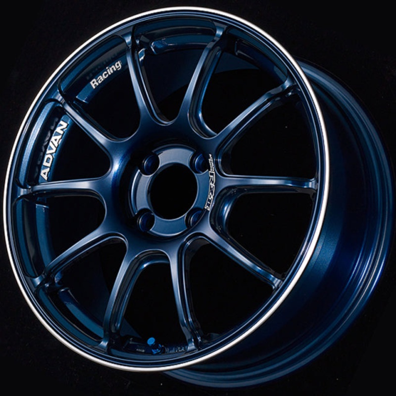 Advan RZII Wheel – 16×6.5 +38 | 4×100 | Racing Indigo Blue & Ring