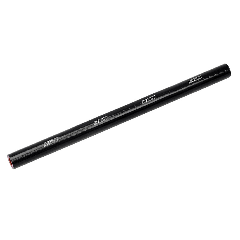 HPS 7/16″ 4-ply Reinforced Silicone Straight Coupler Hose | Universal (HTST-044-BLK)