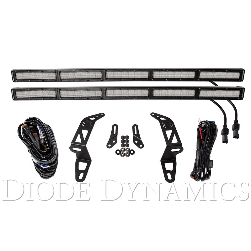 Jeep 2018 SS30 Bumper LED Kit White Flood Dual Diode Dynamics