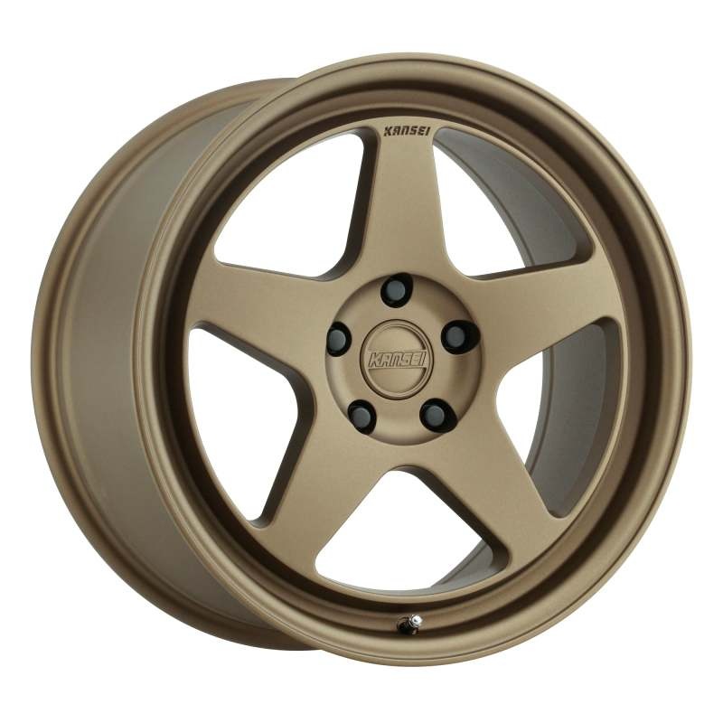 Kansei K12B Knp 18×8.5in / 5×108 BP / 35mm Offset / 63.4mm Bore – Bronze Wheel