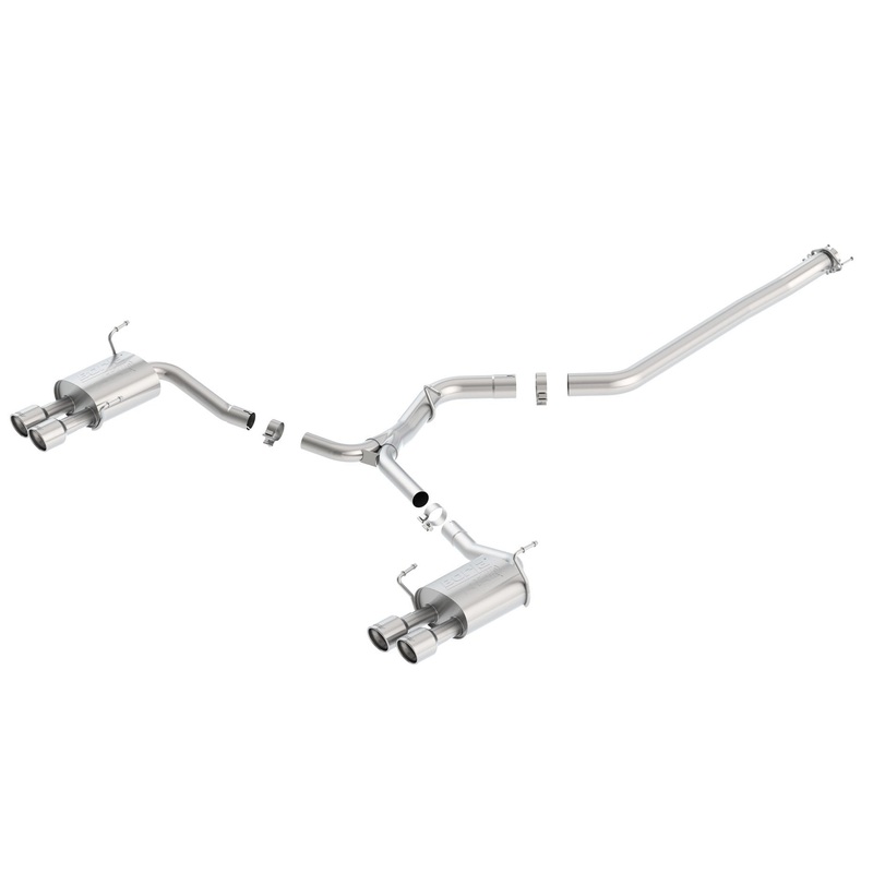 Borla ATAK Catback Exhaust – 11-14 WRX/STI Sedan Only