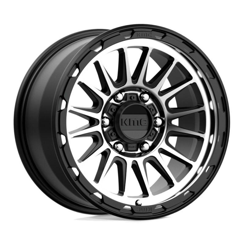 KMC Wheels KM542 Impact 17″ 6×114.3 Satin Black Machined