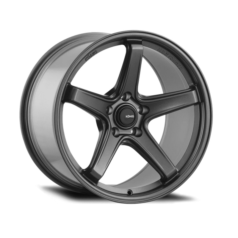 17×8.0 Konig Neoform Matte Grey