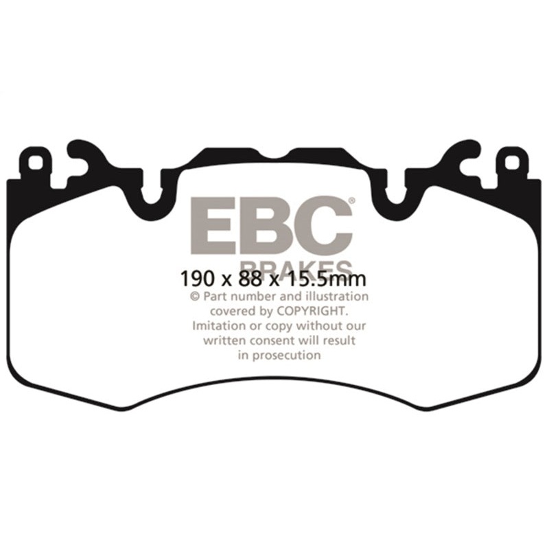 EBC 13+ Land Rover Range Rover 3.0 Supercharged Yellowstuff Front Brake Pads