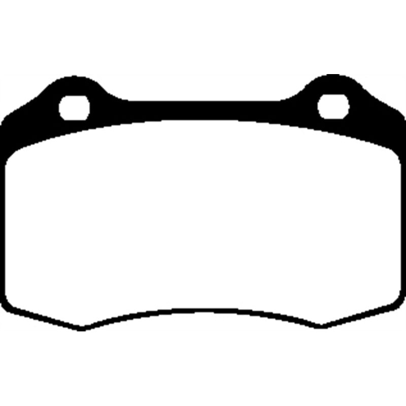 EBC 15+ Cadillac CTS 3.6 Twin Turbo Yellowstuff Rear Brake Pads