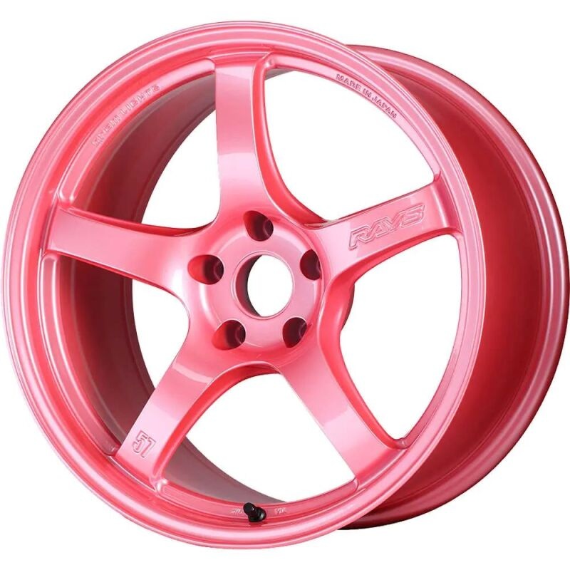 Gram Lights 57DR 18×10.5 +12mm 5×114.3 Sakura Pink Wheel (Special Order No Cancel)