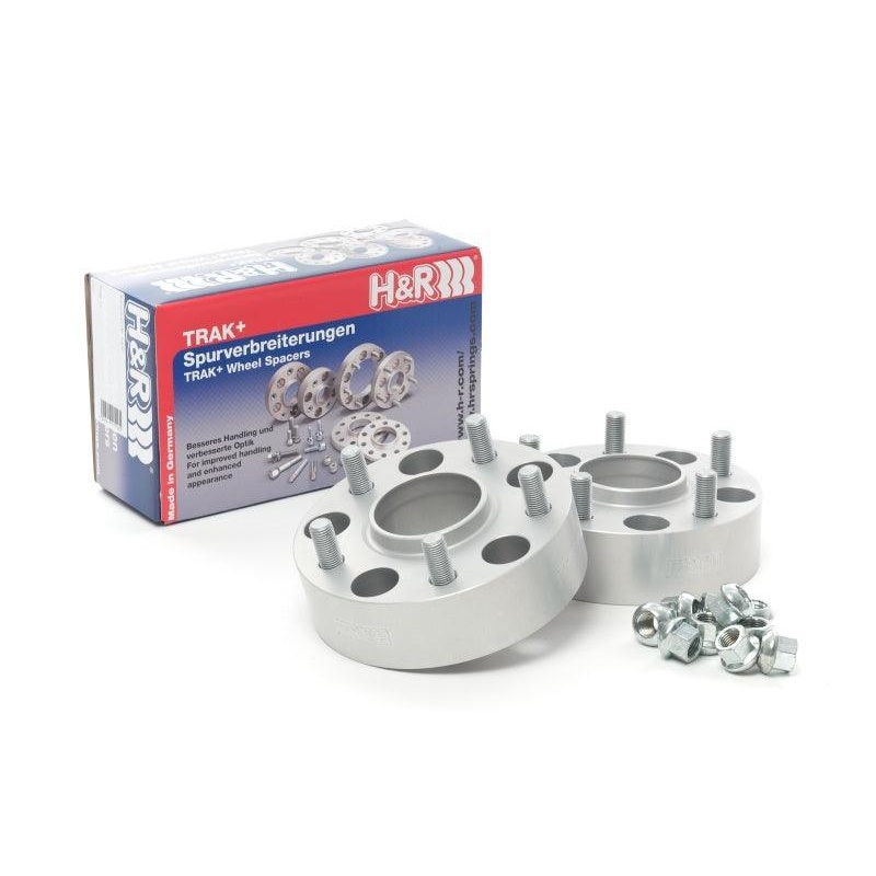 H&R Trak+ 20mm DRM Wheel Spacer 5/120 Bolt Pattern 72.5 Center Bore Stud 14×1.5 Thread