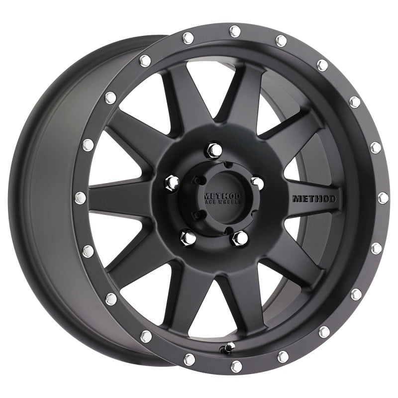 Method MR301 The Standard 17×8.5 0mm Offset 5×5.5 108mm CB Matte Black Wheel