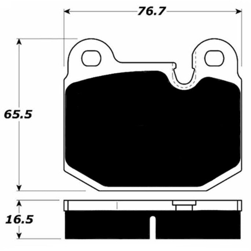 Porterfield Brake Pads for 1986 LOTUS ESPRIT