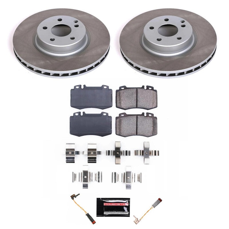 PowerStop Power Stop 2006 Mercedes-Benz CLS500 Front Semi-Coated Rotor Kit