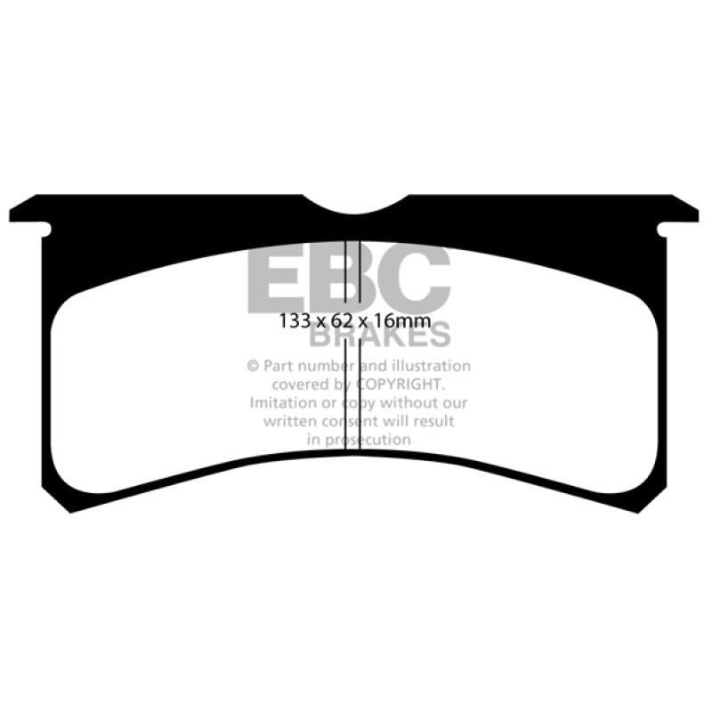 EBC Wilwood Superlite 4 Piston Caliper Orangestuff Brake Pads