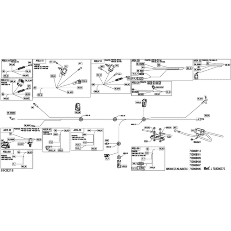 Voltage Regulator Wiring Harness by Can-Am