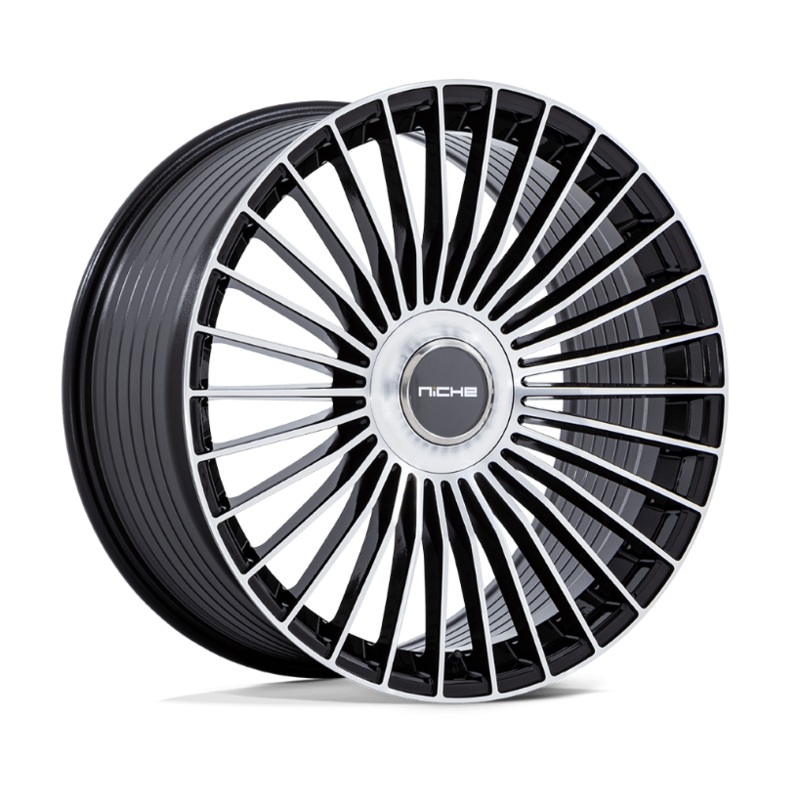 20×10.5 Niche NC282 Serene Gloss Black w/Machined Face