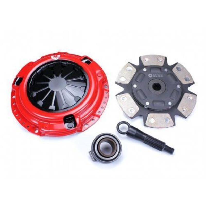 Action Clutch Stage 5 Iron Button 6-Puck Sprung Clutch Kit | 1994-2004 Mazda Miata MX-5 1.8L (ACR-0874)