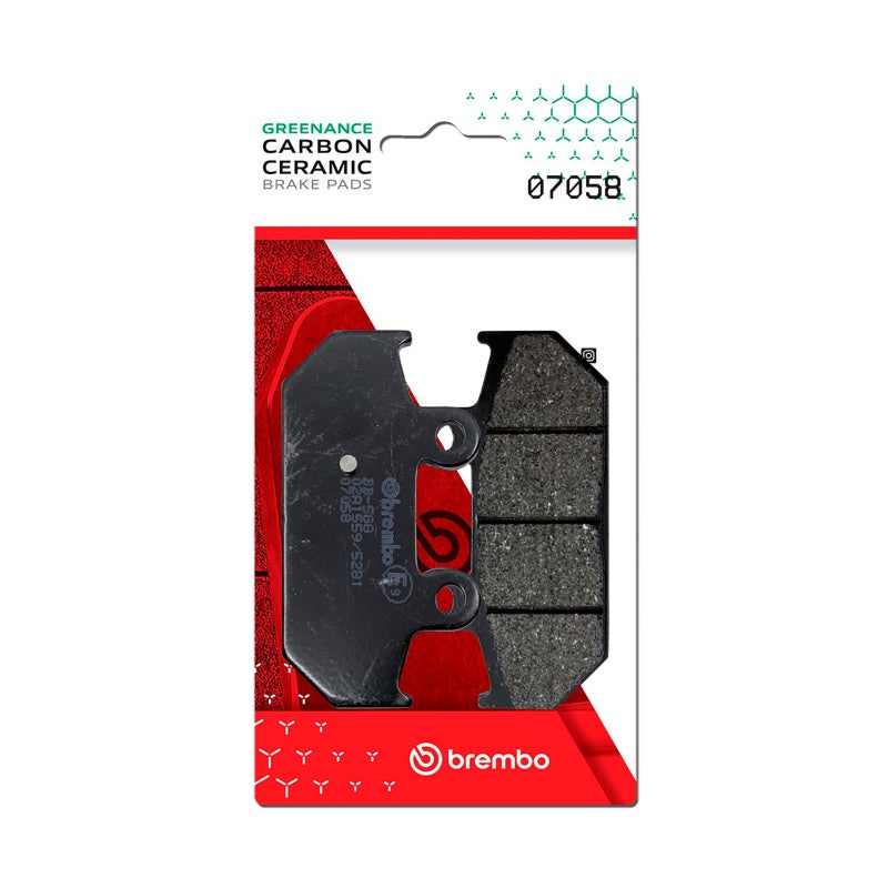 Brembo OE Suzuki An Burgman Carbon Ceramic Brake Pad – Rear