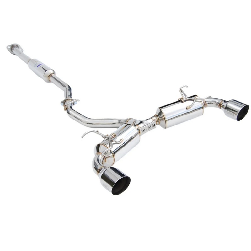 Invidia N2 Cat-back Exhaust Dual Titanium Burnt Tips 2013-2016 Scion FR-S / 2013-2018 Subaru BRZ / 2017-2018 Toyota 86