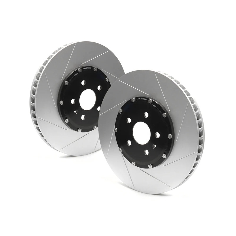 Neuspeed 2-Piece Front Floating Brake Rotors | 2014-2021 Audi A3 / S3 & 2019+ Audi Q3 (9940LR)