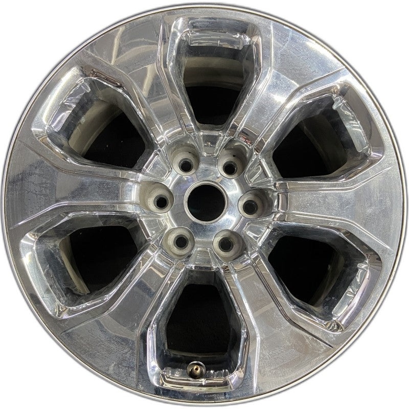 20″ DODGE 1500 PICKUP 19-21 6 lug 20×9 6 spoke solid spoke opt WRD chrome clad Original OEM Wheel Rim