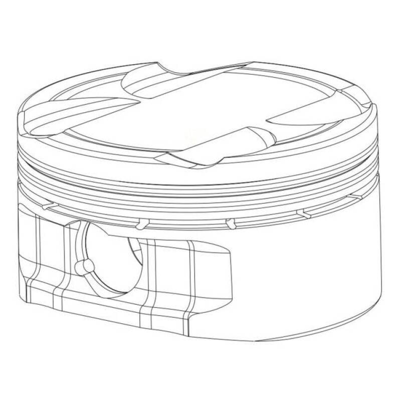 CP Pistons 2007-2012 KTM 450 SX-F 13.5:1 97mm STD Bore x 60.8mm Stroke (449.30cc) Piston Kit