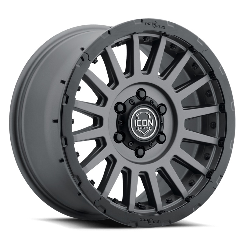 ICON Alloys Recon Pro 17″ 6×135 Charcoal