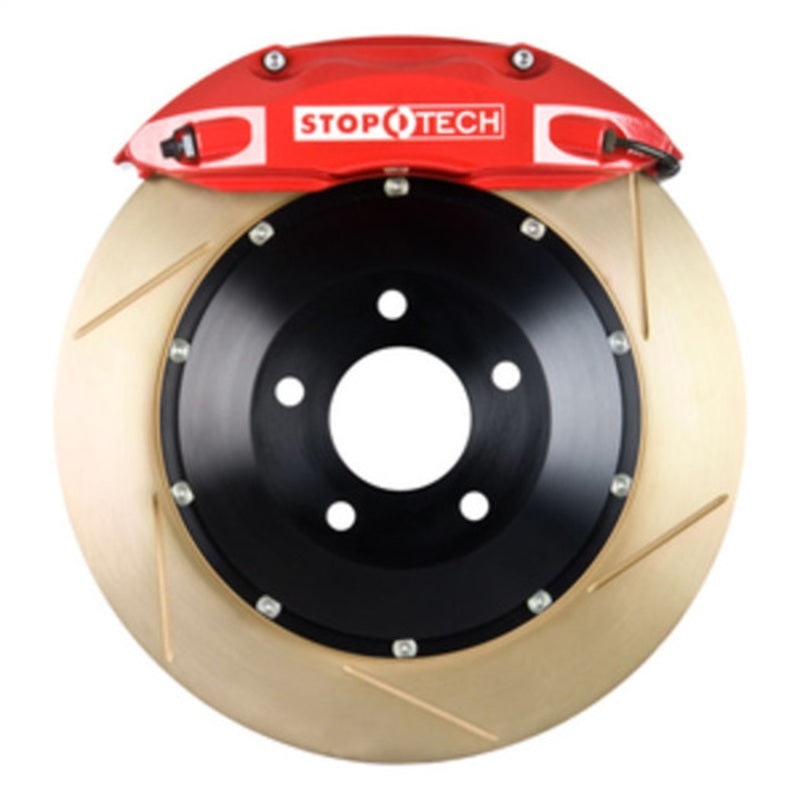 StopTech BBK 01-07 BMW M3 (E46) Front ST-40 Red Caliper Zinc Slotted 332×32 Rotors