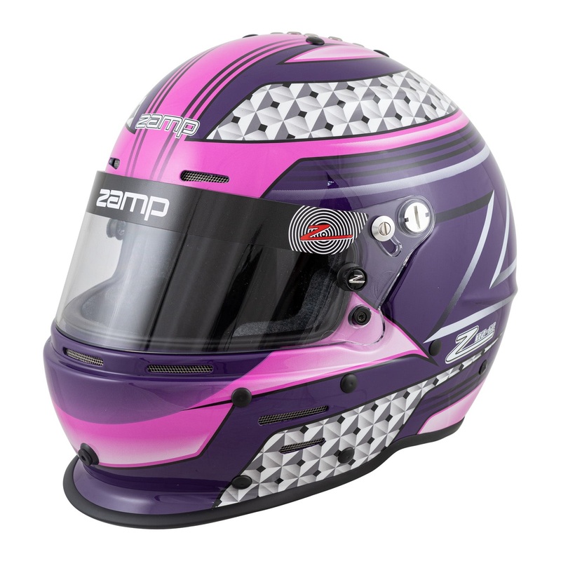 Zamp RZ-62 Graphic Helmet, Snell SA-2020