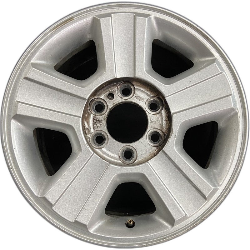 17″ FORD F150 PICKUP 04 New Style 17×7.5 aluminum 5 spoke grooved spokes w/o dark paint Original OEM Wheel Rim