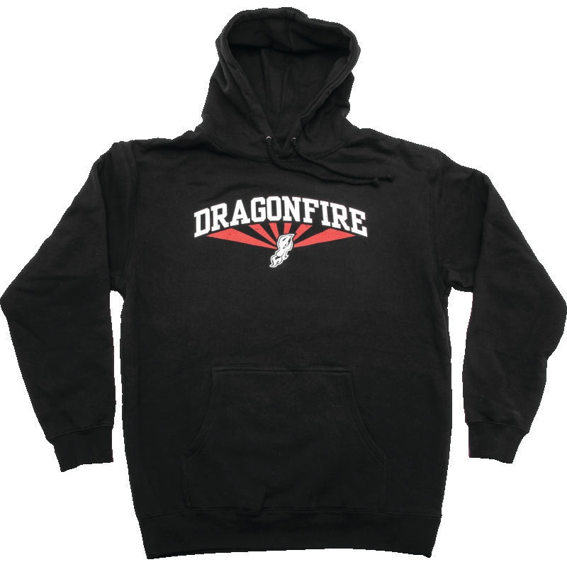 DragonFire Racing Dfr Az Hoodie Blk/Rd Sm