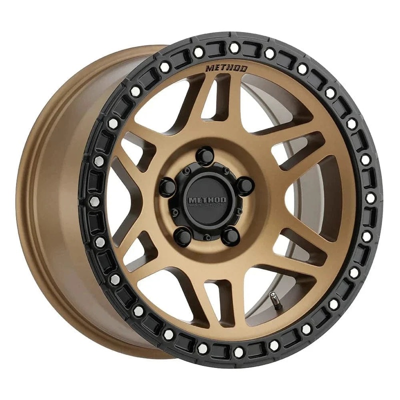 Method Race Wheels MR312 17″ 6×139.7 Method Bronze/Black Street Loc