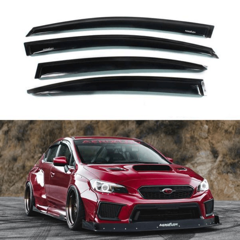 AeroflowDynamics [15-21 Wrx/Sti] Window Visors