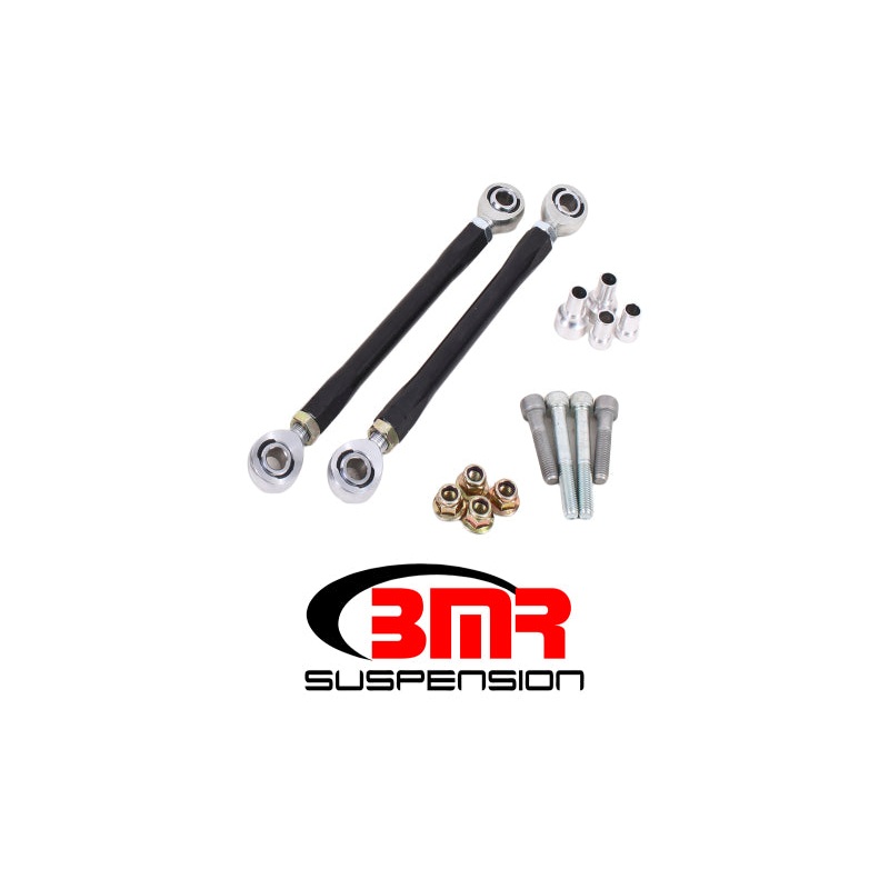 BMR 08-17 Challenger Rear Sway Bar End Link Kit – Black