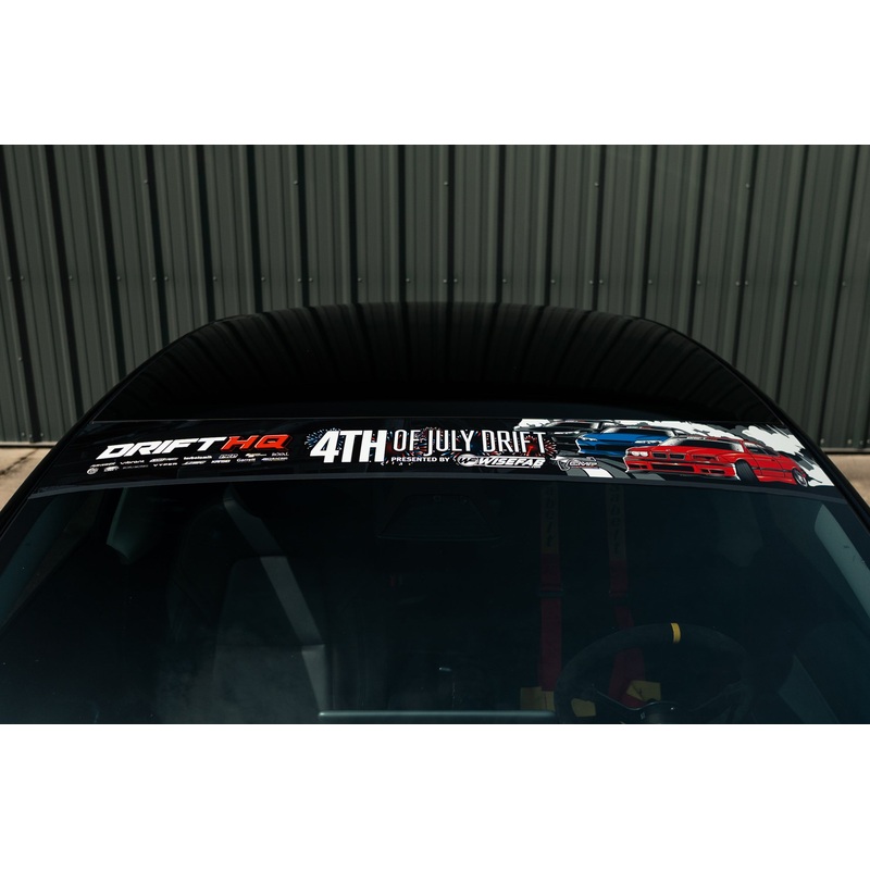 Drift HQ – 4th of July 2025 Windshield Banner