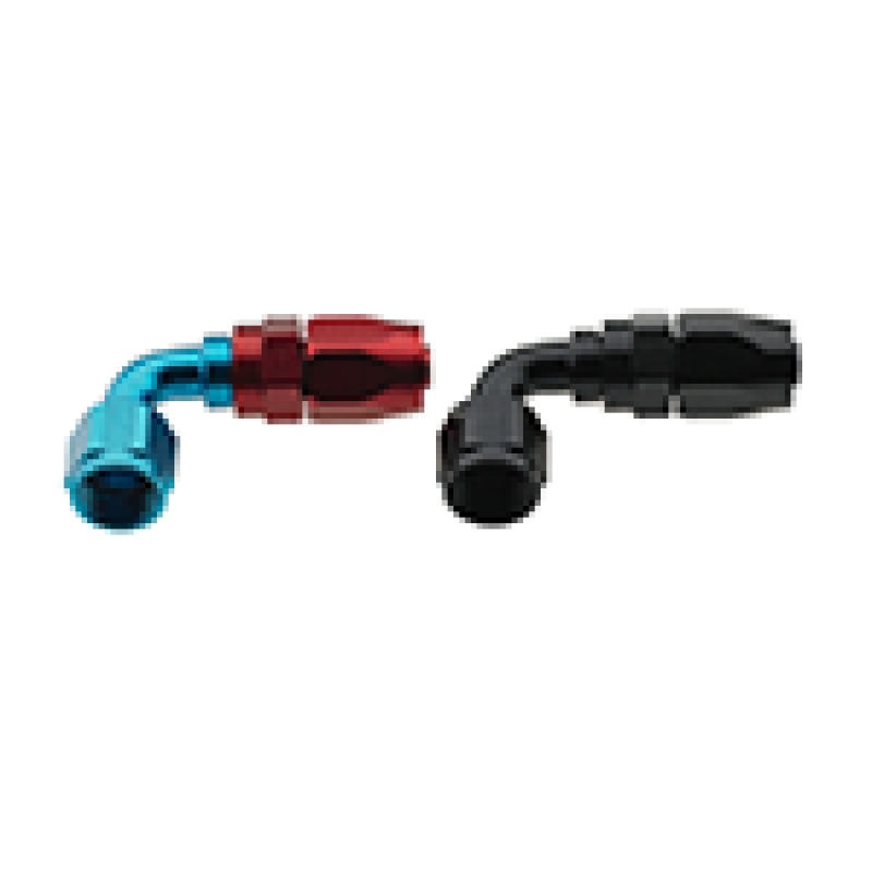 Fragola -12AN x 90 Degree Pro-Flow Hose End – Black