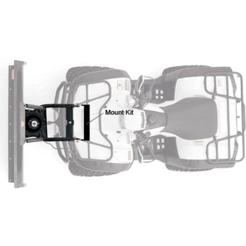 Honda Rancher Provantage Front Snow Plow Mounting Kit By Warn